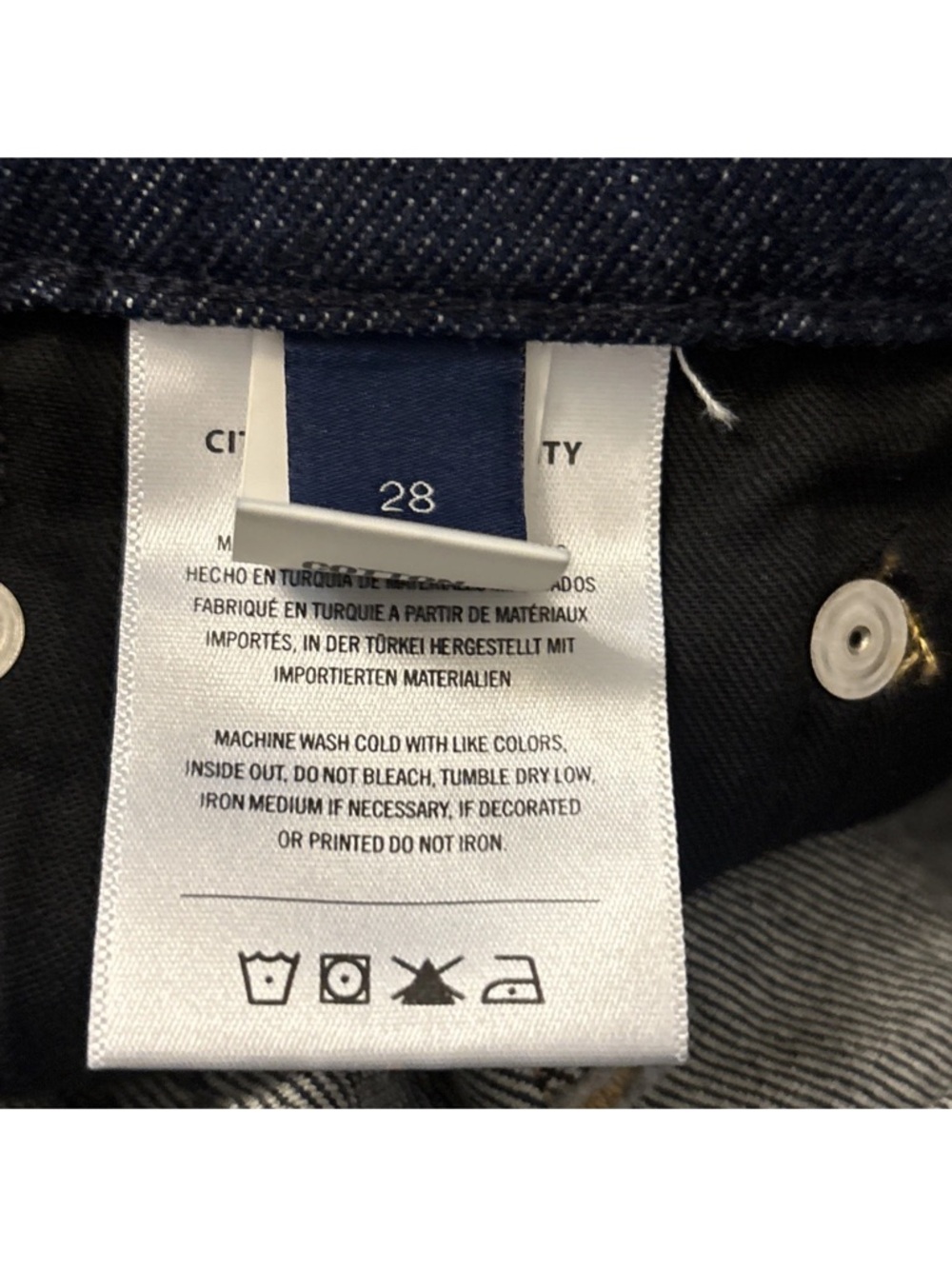 anthropologie Citizens of Humanity Women’s Mid Rise Dark Wash Denim Jeans Sz 28 - Picture 5 of 13